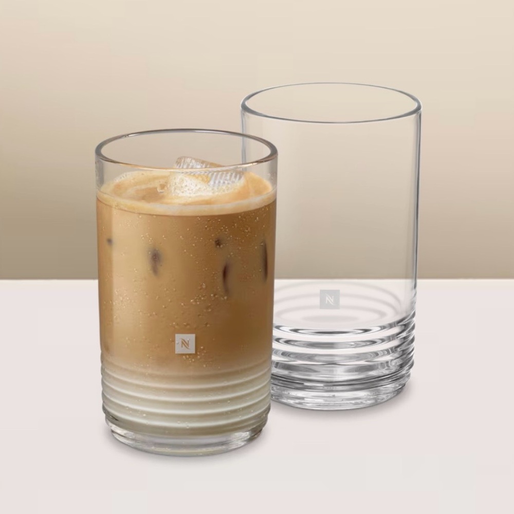 Nespresso Barista Large Recipe Glasses (2)